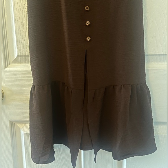 Summer Midi Dress | Chocolate | Sz M | NWT - Picture 16 of 16